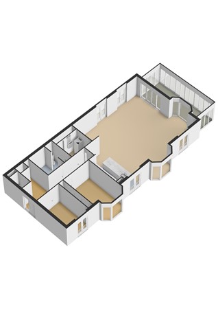 Floorplan - Charlotte Van Pallandtstraat 2, 2202 EH Noordwijk